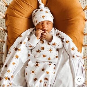 Caden Lane Knotted Gown Set | Desert Sun